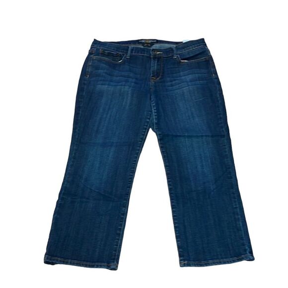 Lucky Brand Denim - Lucky Brand Sweet n Crop Jeans, Stretch church dark indigo, 12/31